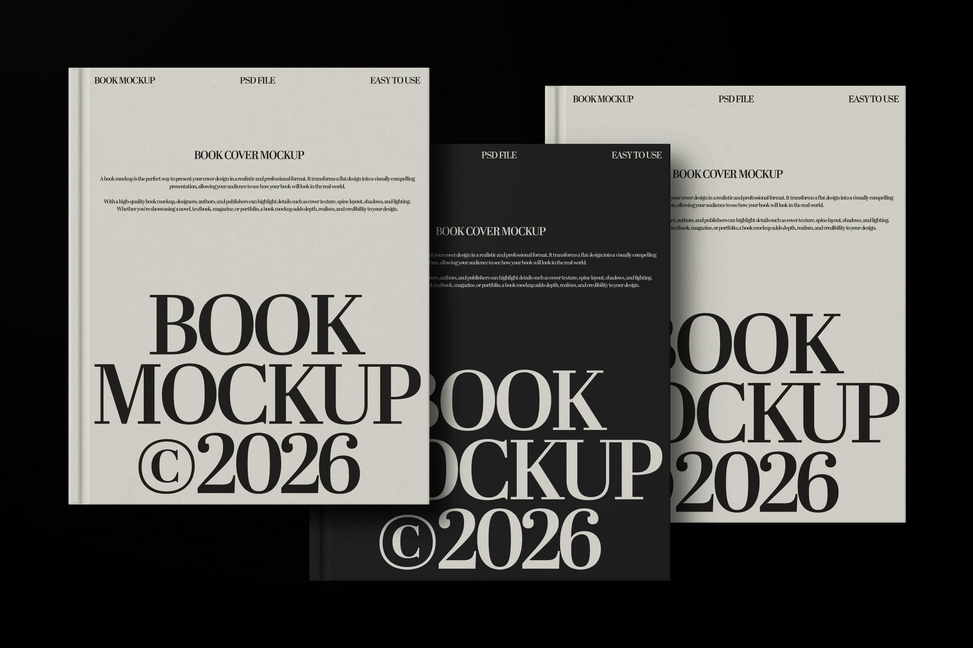 Elegant Book Mockup