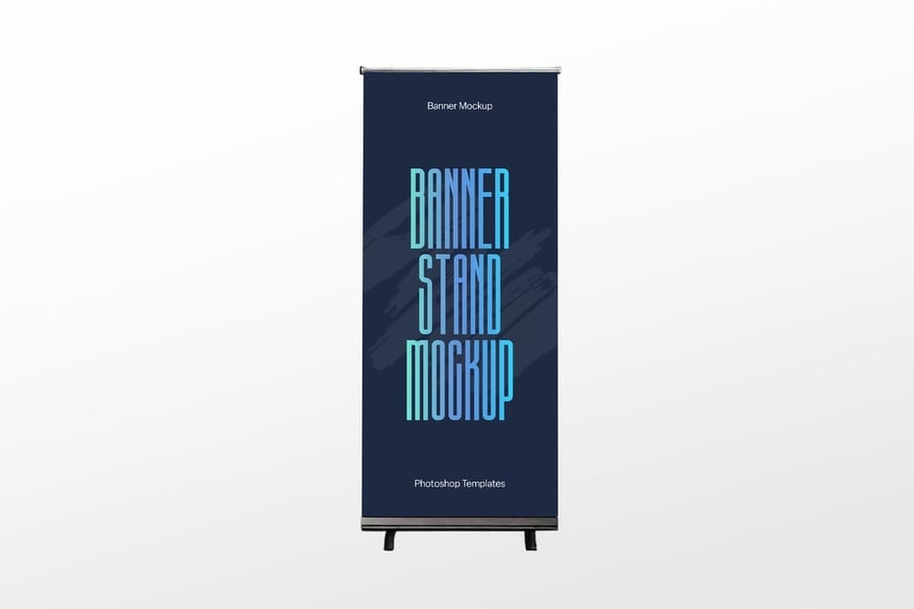 Banner Stand Mockup