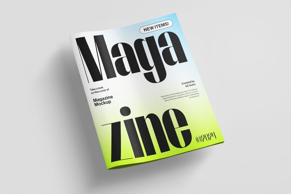 Magazine Cover Mockup