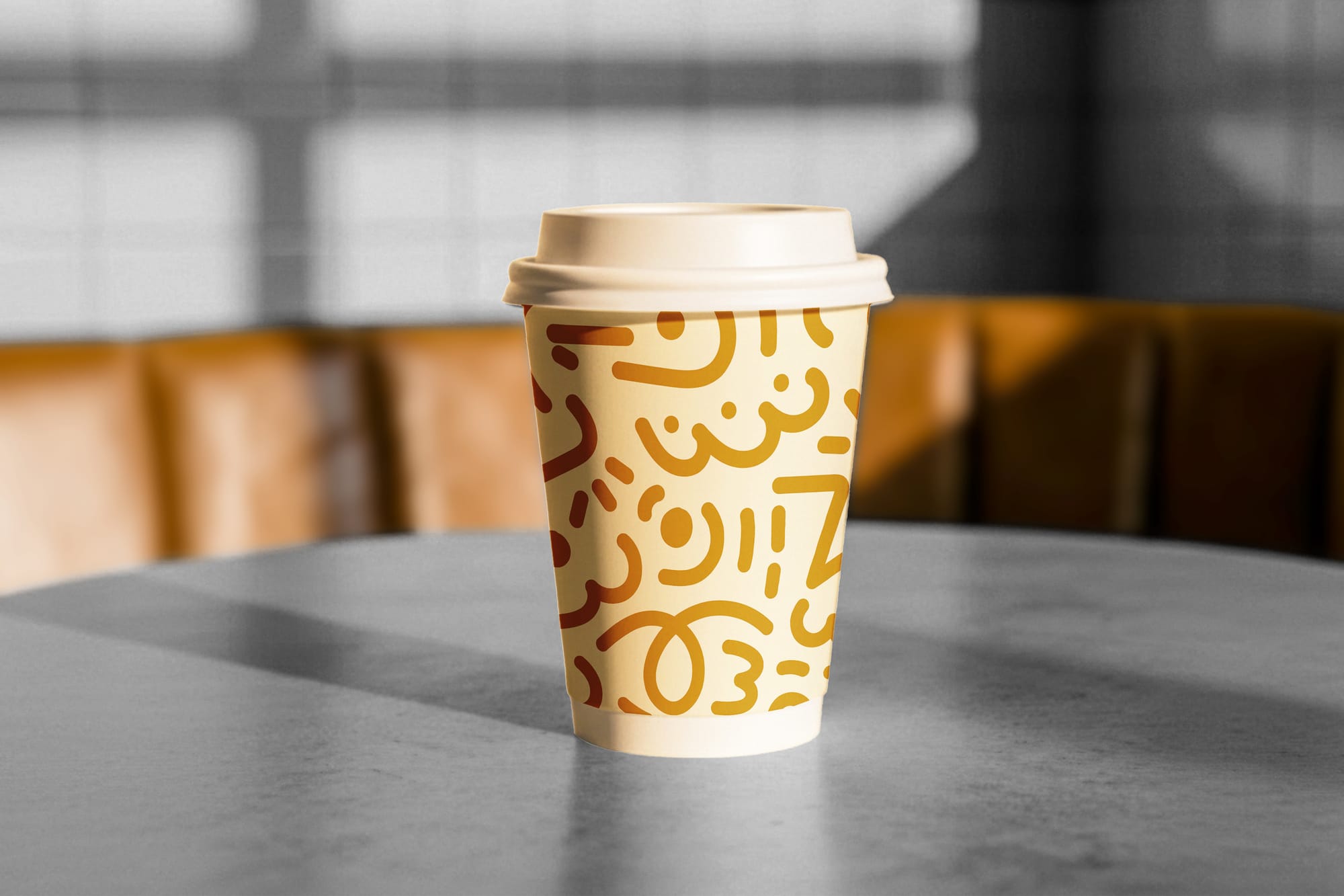 Modern Coffee Cup Mockup