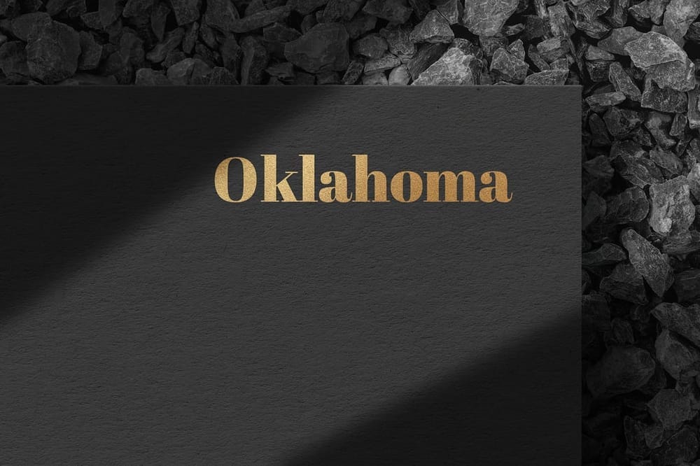 Oklahoma Logo Mockup