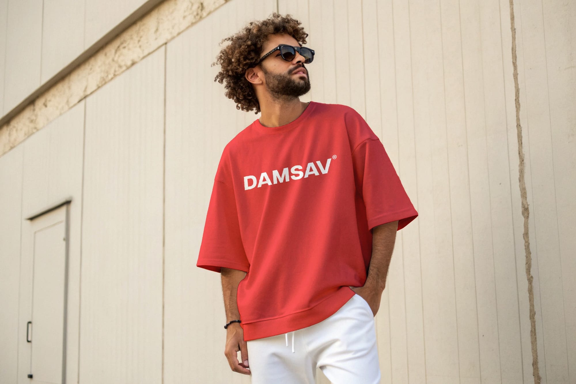 Oversized T-Shirt Mockup