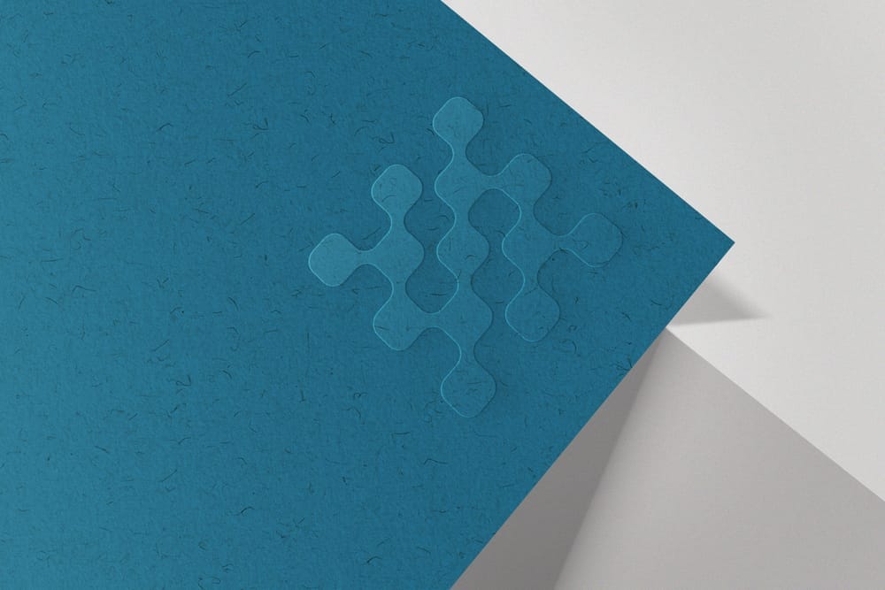 Soft Paper Logo Mockup