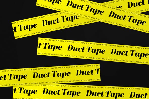 Duct Tape Mockup