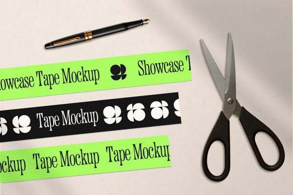 Packaging Tape Mockups