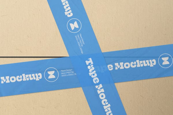 Tape Layer Packaging Mockup