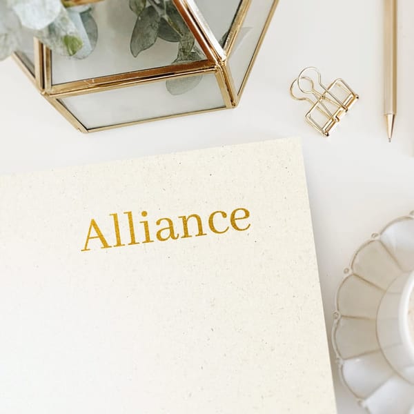 Alliance Square Logo Mockup