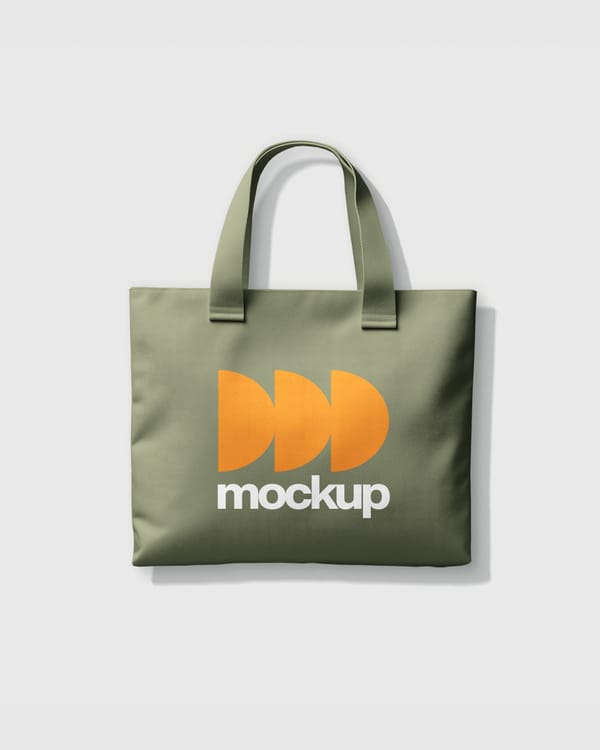 Tote Bag Mockup Clean Setup
