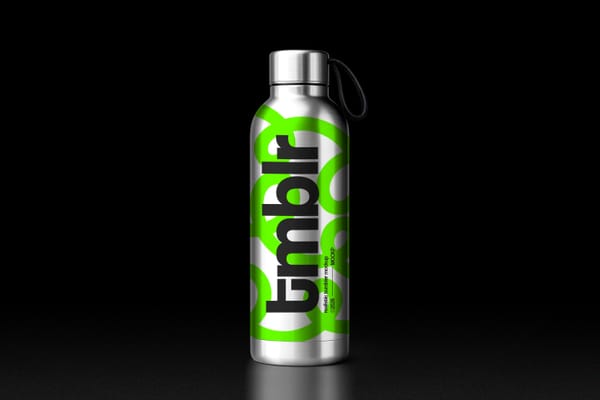 Power Grip Tumbler Mockup