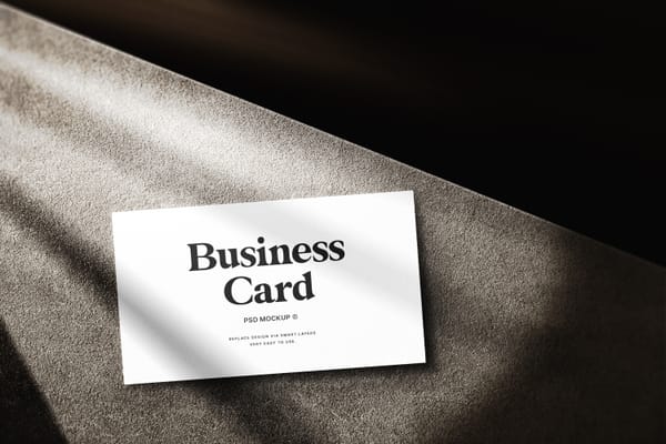 Branding Business Card Mockups