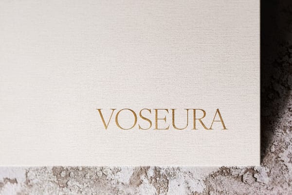 Gold Logo Mockup on Marble Stone