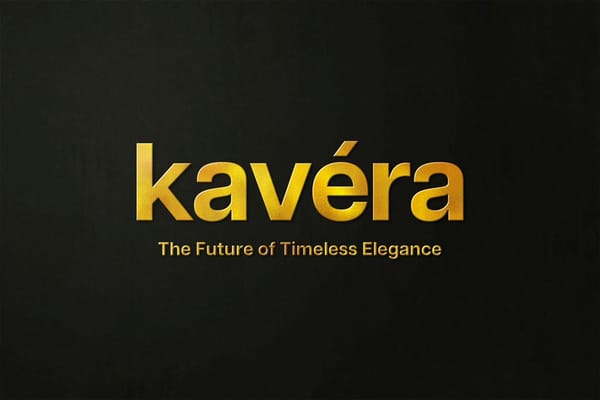 Kavera Gold Logo Mockup