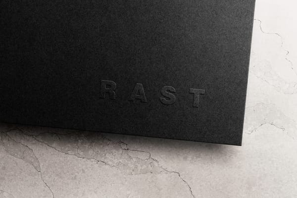 Logo Mockup On Marble