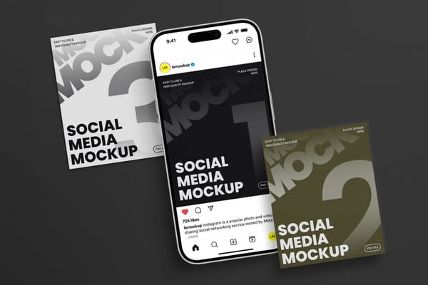 Modern Social Media Mockup