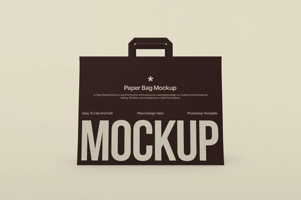 Shopping Bag Mockup