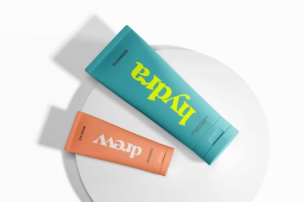 Skincare Tube Mockup