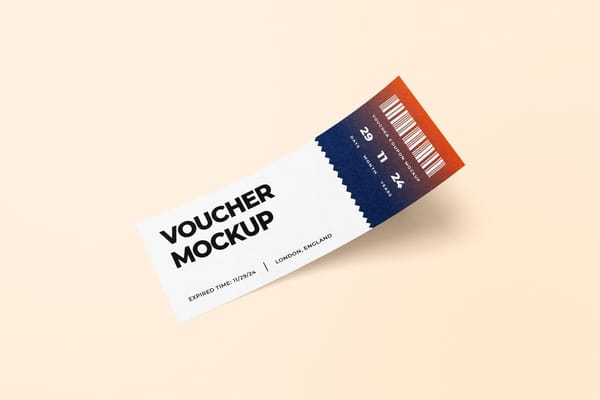 Voucher Mockup